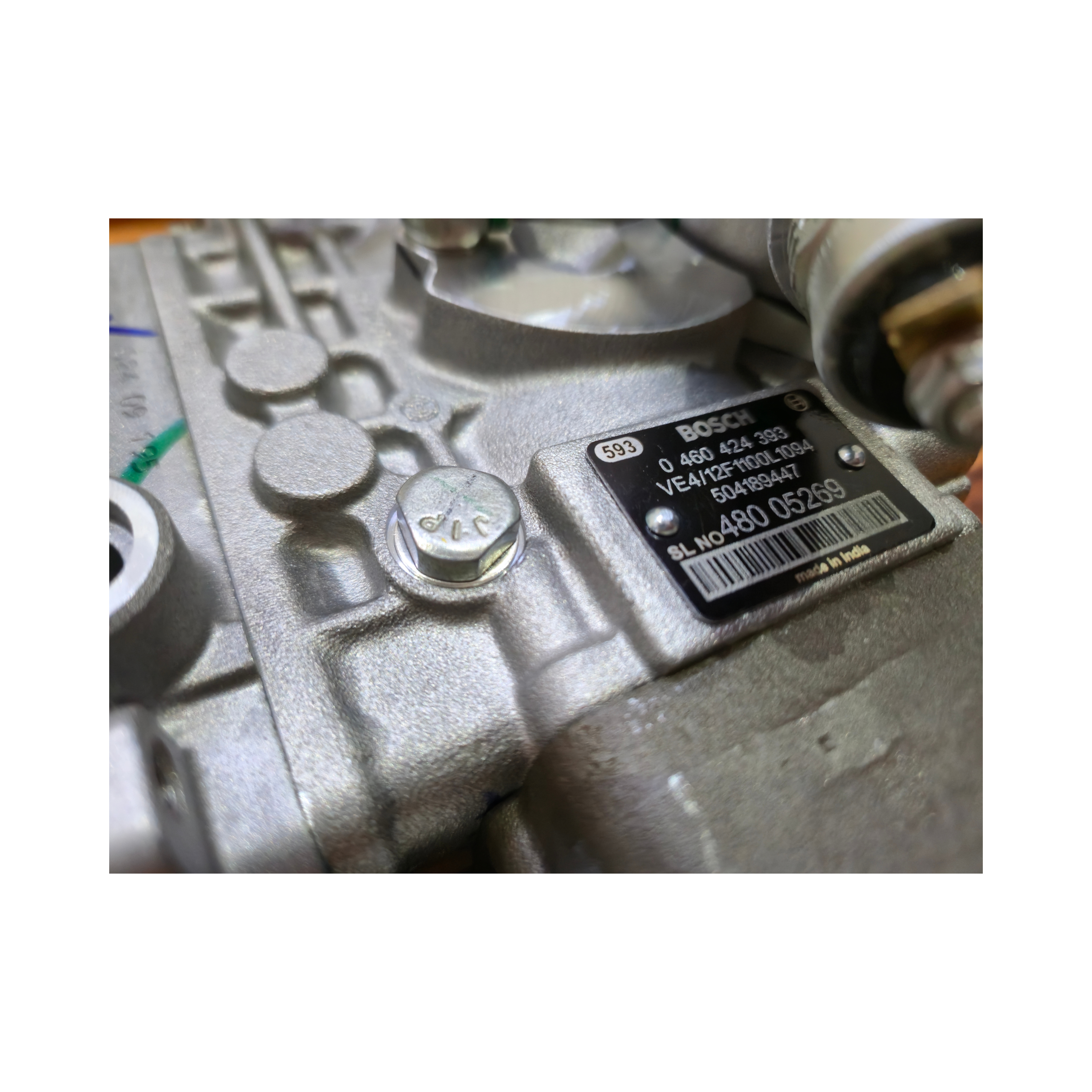 Bomba inyectora diésel para tractor New Holland 7630 – BOSCH VE 0 460 424 393 - Imagen 3